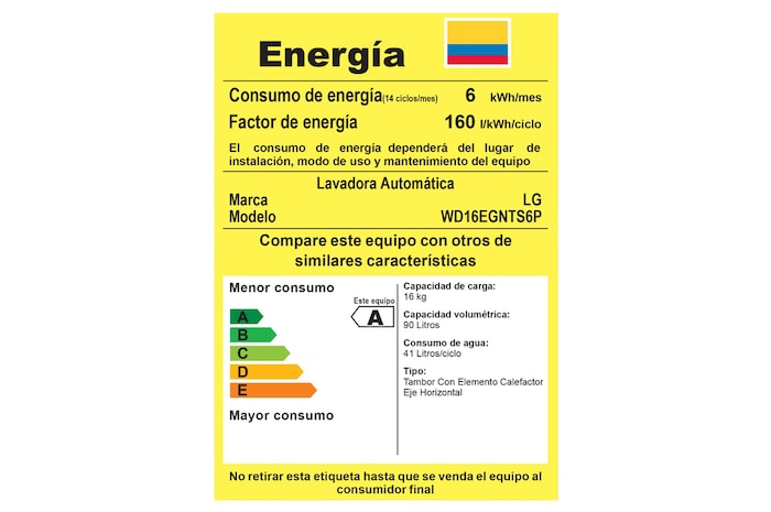 Retiq modelo wo16egnts6p